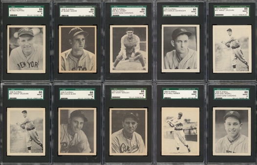 1939 Play Ball Near Master Set (216/234) - A High Grade Offering! - #1 on the SGC Set Registry! 